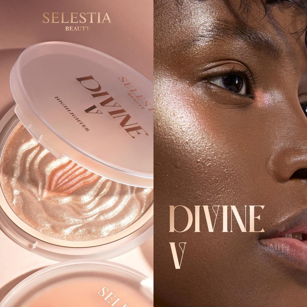 SELESTIA BEAUTY Divine V texture ultra-fine facilite l'estompage sur la peau.