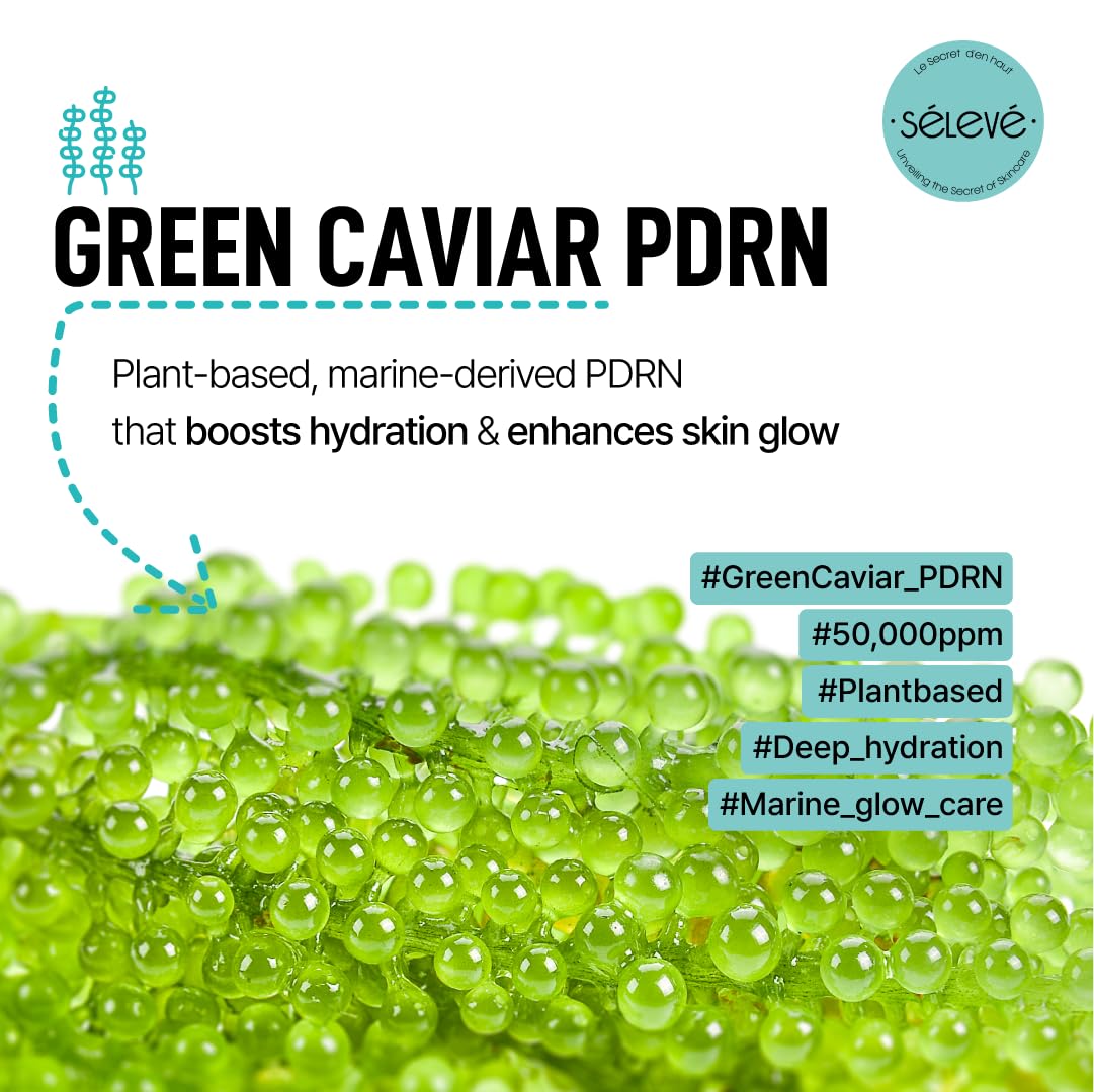 Teint lumineux grâce au niacinamide et ferulique dans SELEVE Glow Caviar Tonique.