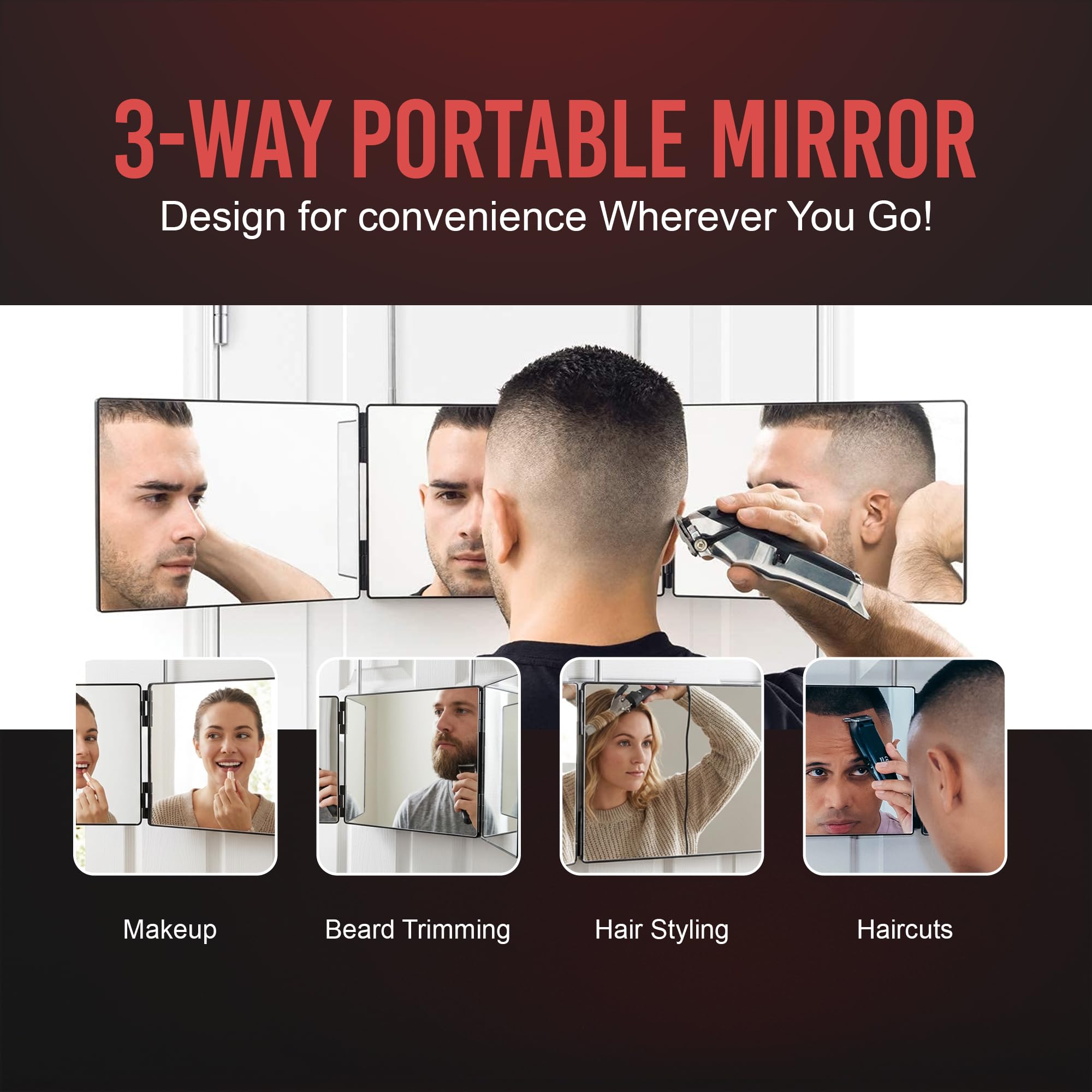 Self-Cut System design pliant compact pour un toilettage nomade.