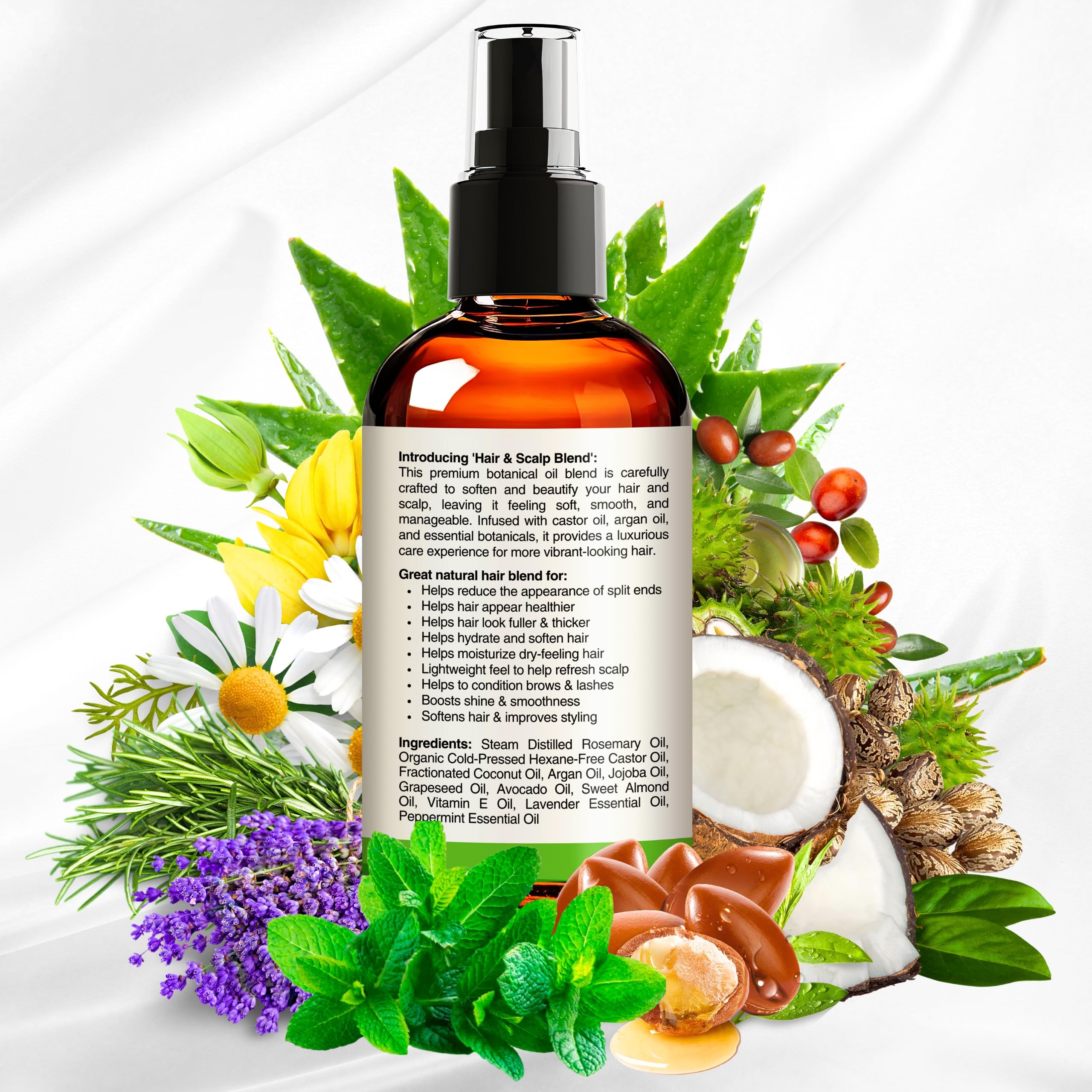 SELFWISE lavender peppermint blend for refreshing scalp feel.
