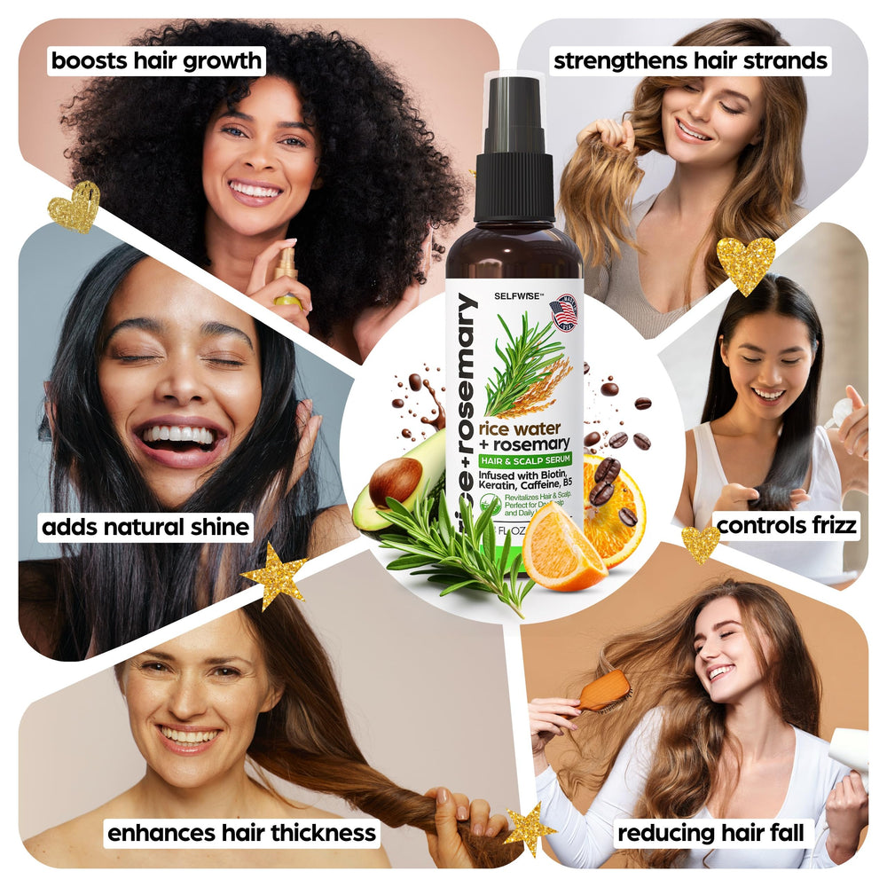 SELFWISE utilisation-quotidienne-simple : routine rapide adaptée à tous les types de cheveux.