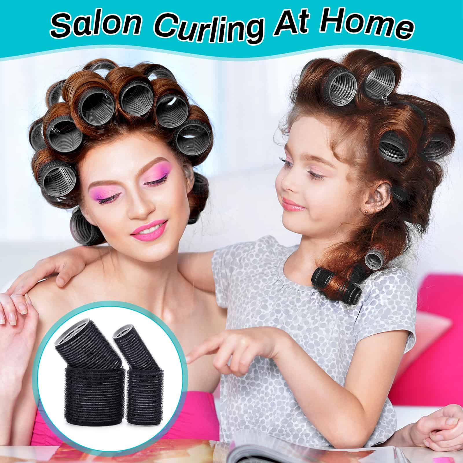 Selizo quatre tailles: boucles fines à volumineuses.