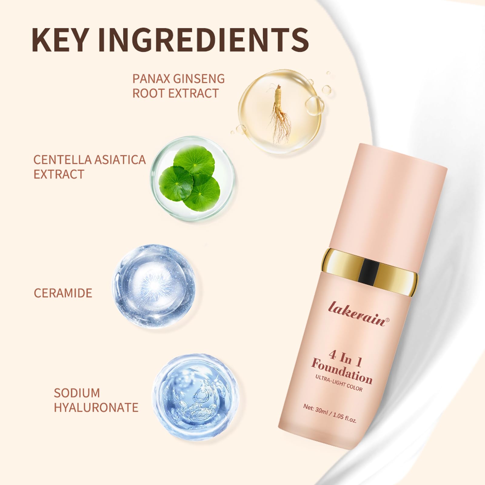 Selke Life Foundation 4 en 1: hydratation longue durée et confort cutané.