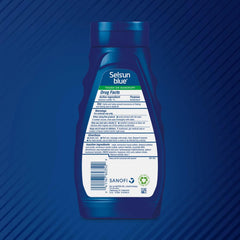 Selsun Blue, cuir chevelu apaisé après utilisation, relief des démangeaisons.