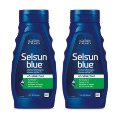 Selsun Blue Shampoing hydratant à l'aloès, nourrissant pour cheveux secs.
