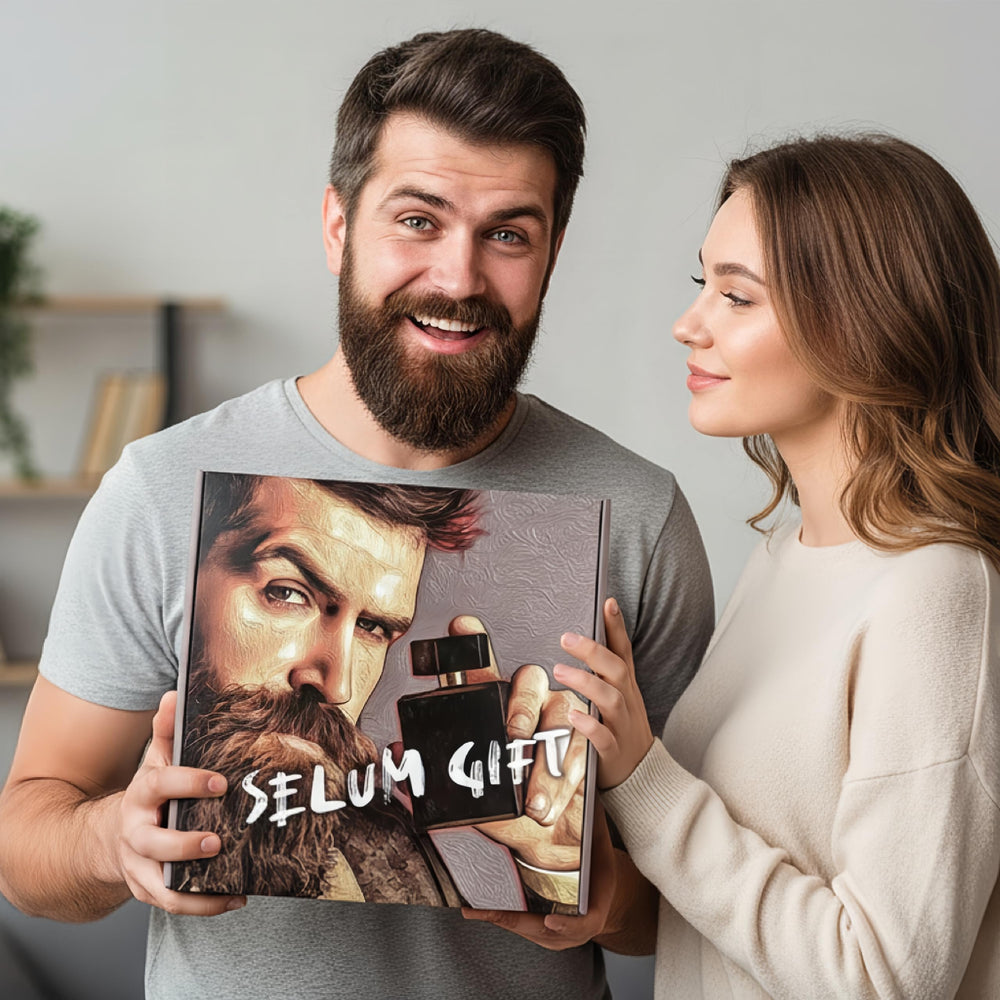 SeLuM Coffret cadeau noir velours, emballage securise et elegant