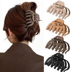 Seneeel pinces cheveux pieuvre gros clip pour cheveux volumineux et maintien fiable