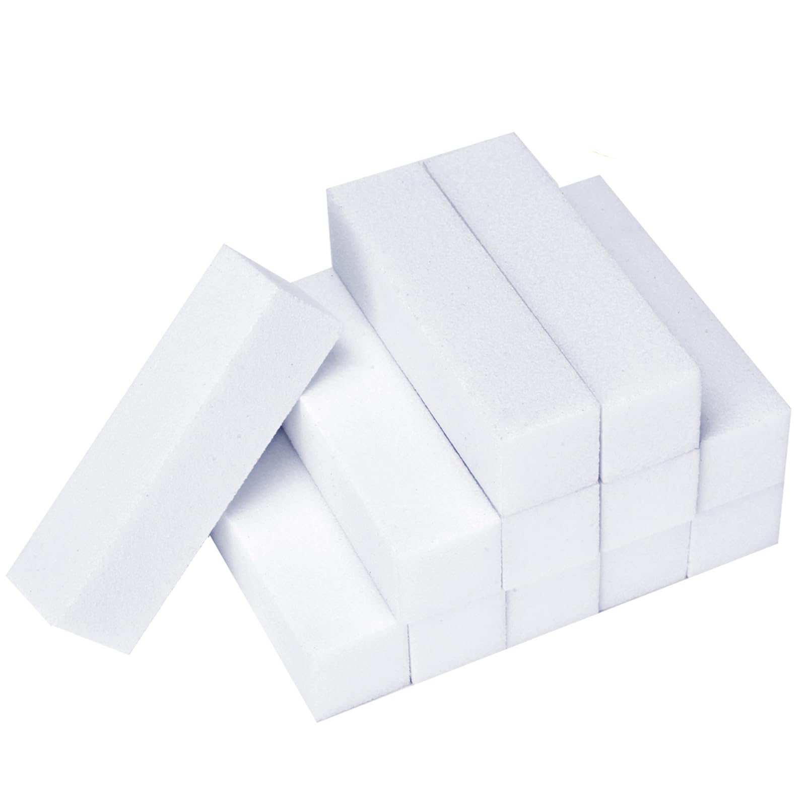 Senkary pack 12 blocs tampon à ongles, surface 4 faces pour lisser les ongles.