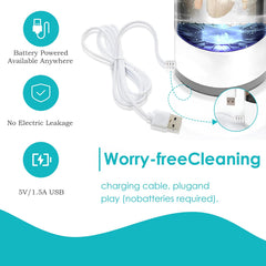 Senlong nettoyeur-pinceaux design compact portable, parfait pour les voyages.