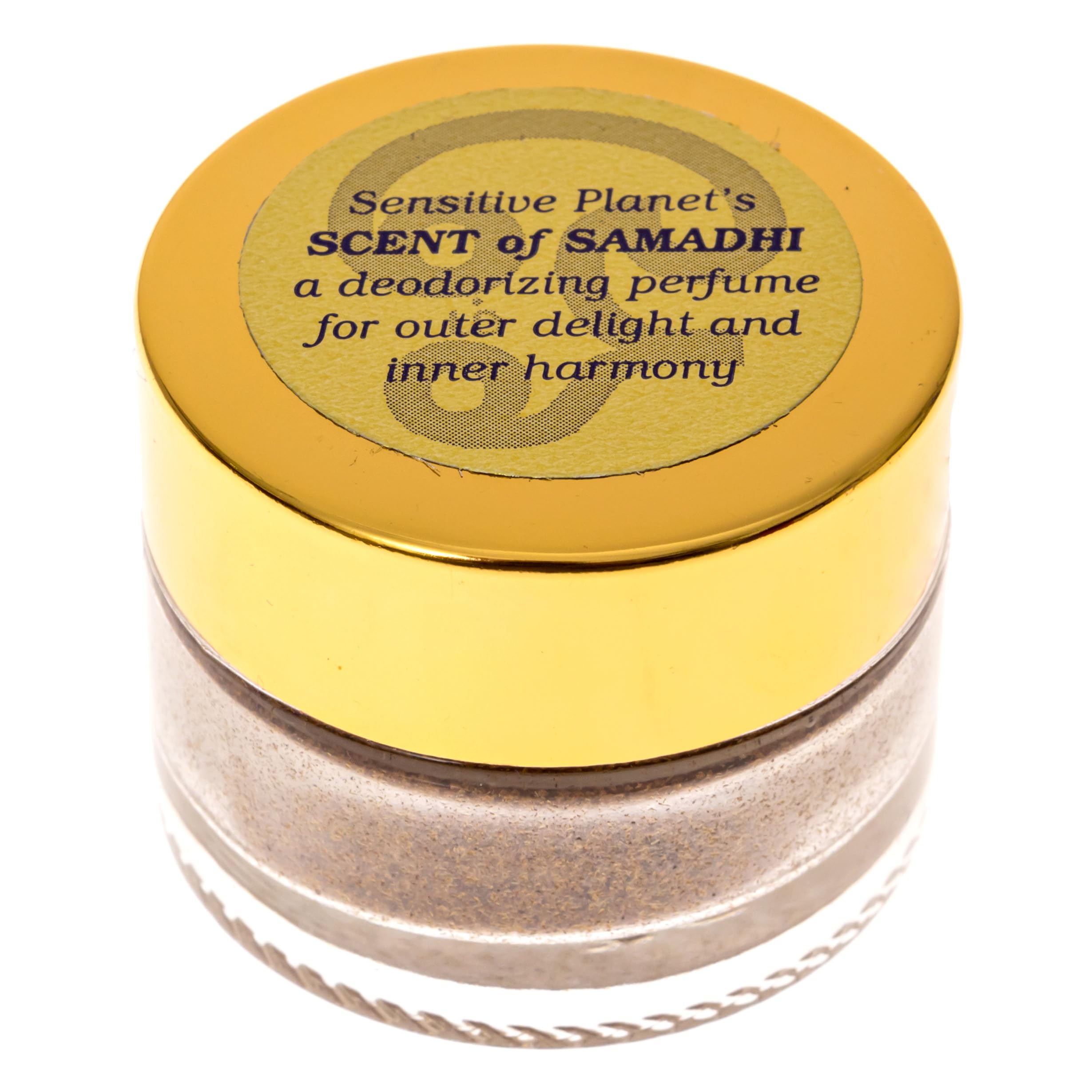 Scent of Samadhi dans son pot, parfum naturel qui évolue avec votre corps.