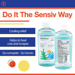 Sensiv Gel Aloe Vera – utilisation en extérieur lors d’activités.