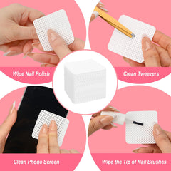 Lingettes Seonggong démaquillant-vernis: nettoyage précis sans résidu