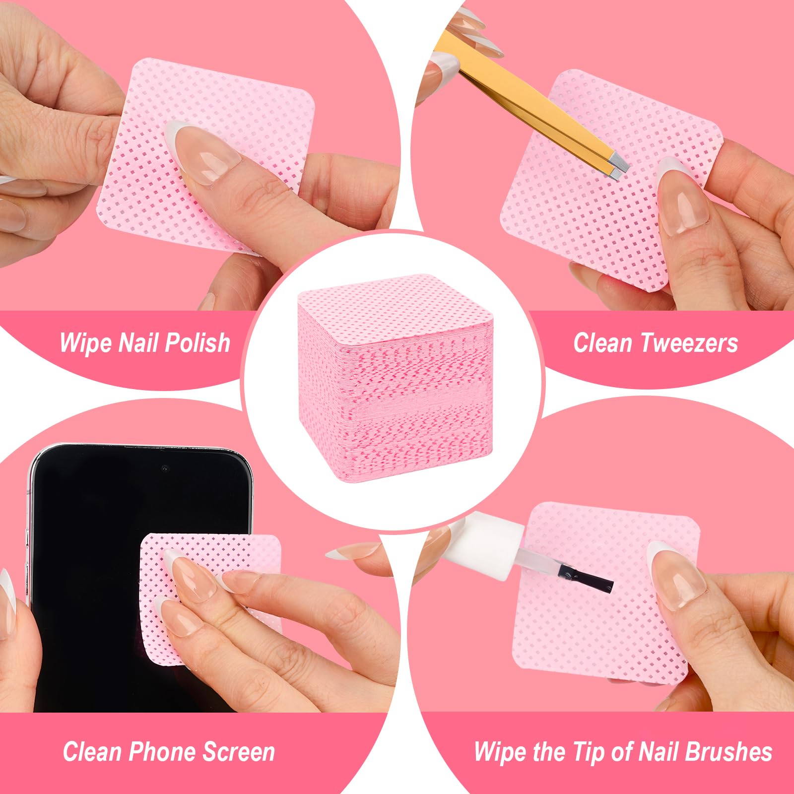 Lingettes Seonggong non tissées absorbantes pour démaquillage et soins.
