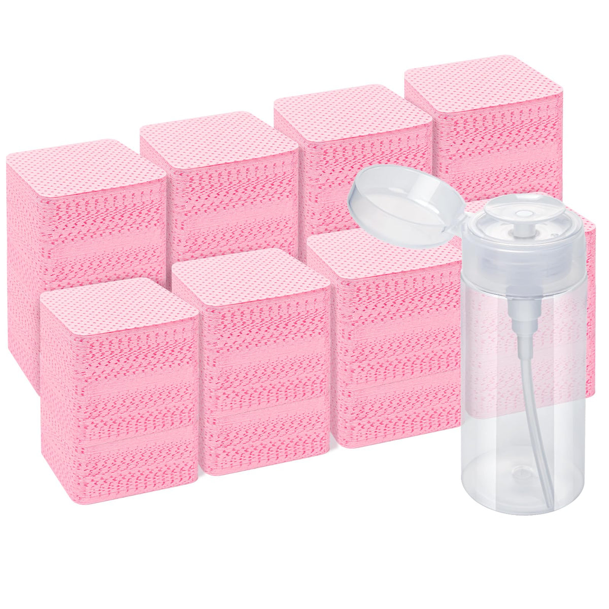 Lingettes Seonggong pour ongles sans peluches, idéales pour préparer les ongles.
