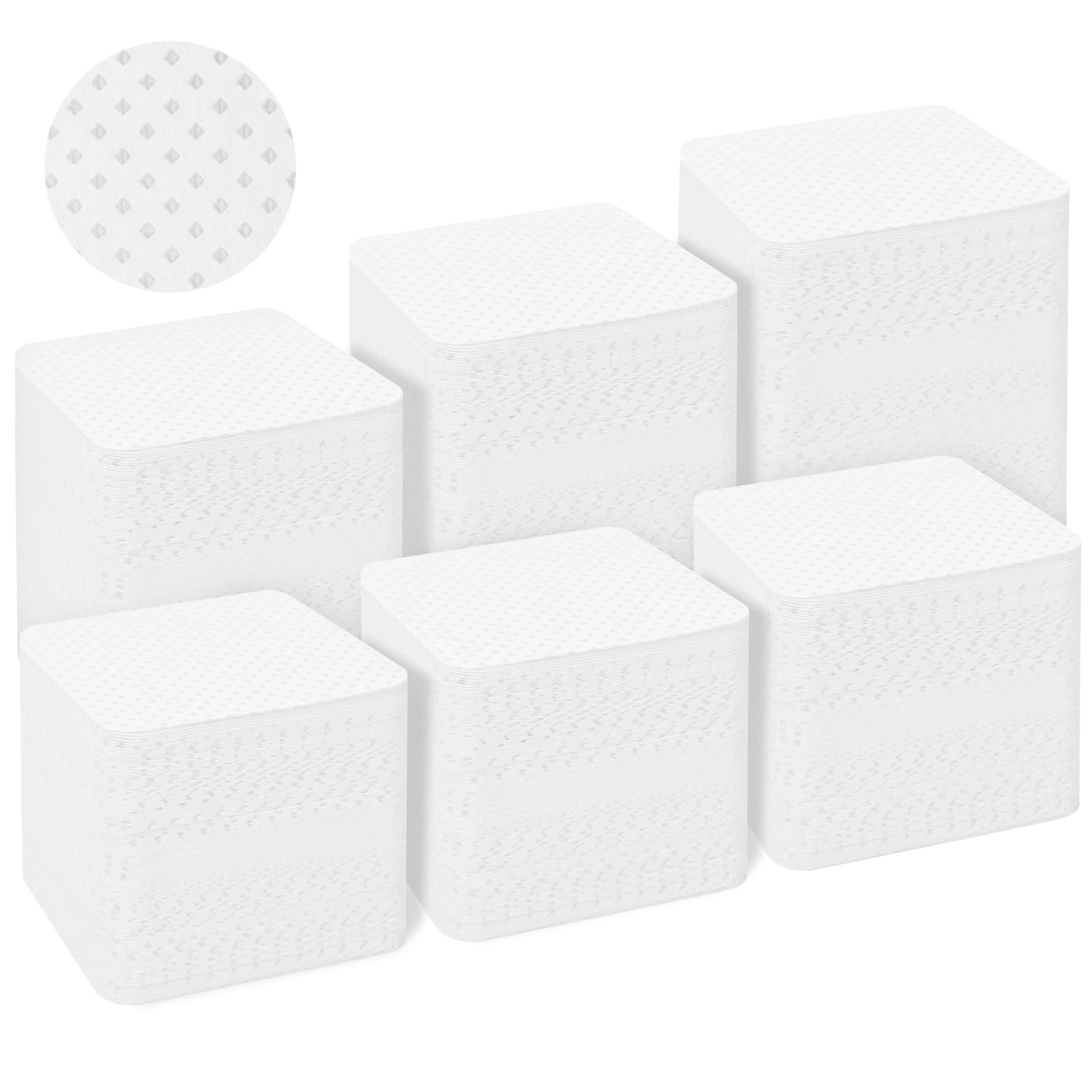 Lingettes sans peluches Seonggong – 1000 pièces pour démaquillage rapide et soin des ongles.