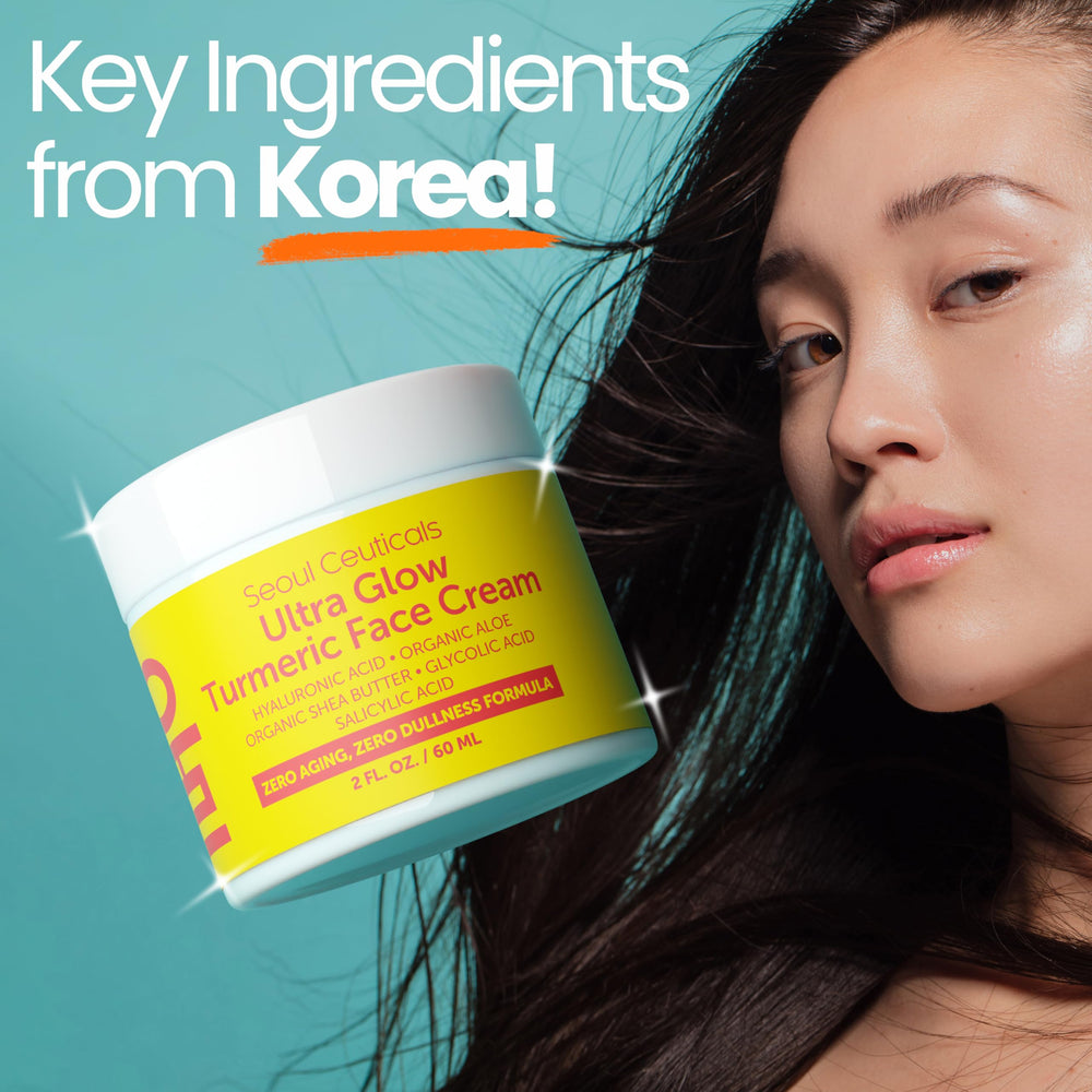 SeoulCeuticals Acide hyaluronique et glycolique, hydratation et exfoliation douce.