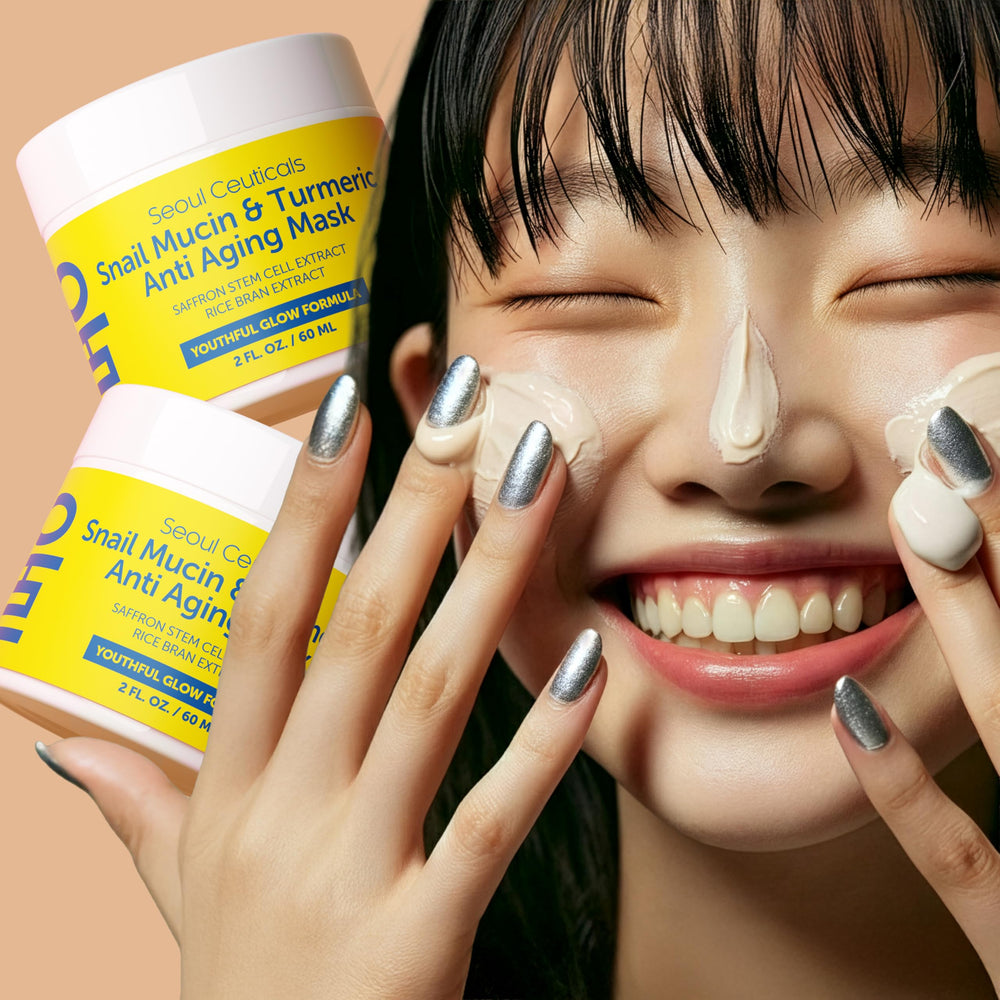 Sans parfum SeoulCeuticals masque visage – idéal pour peaux sensibles.