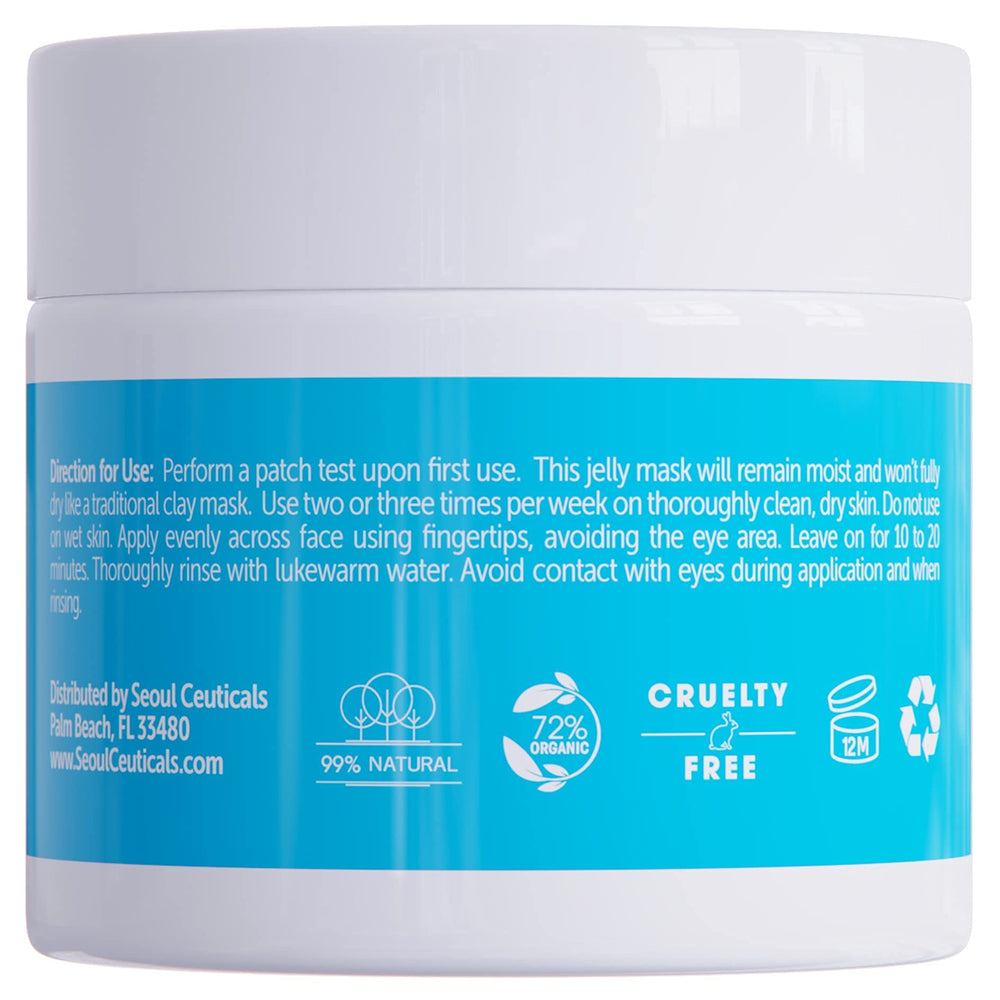 SeoulCeuticals jelly mask delivers a plump, radiant look.