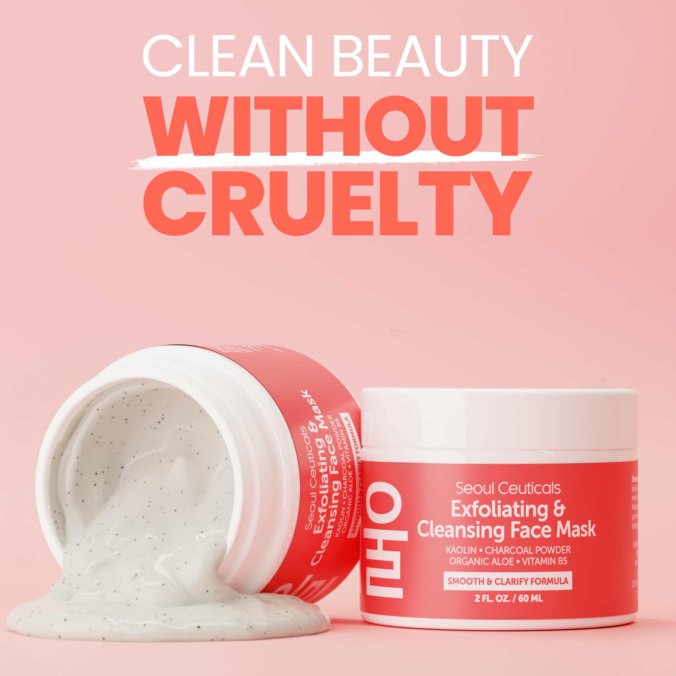 Purification visible des pores avec SeoulCeuticals sans dessèchement.