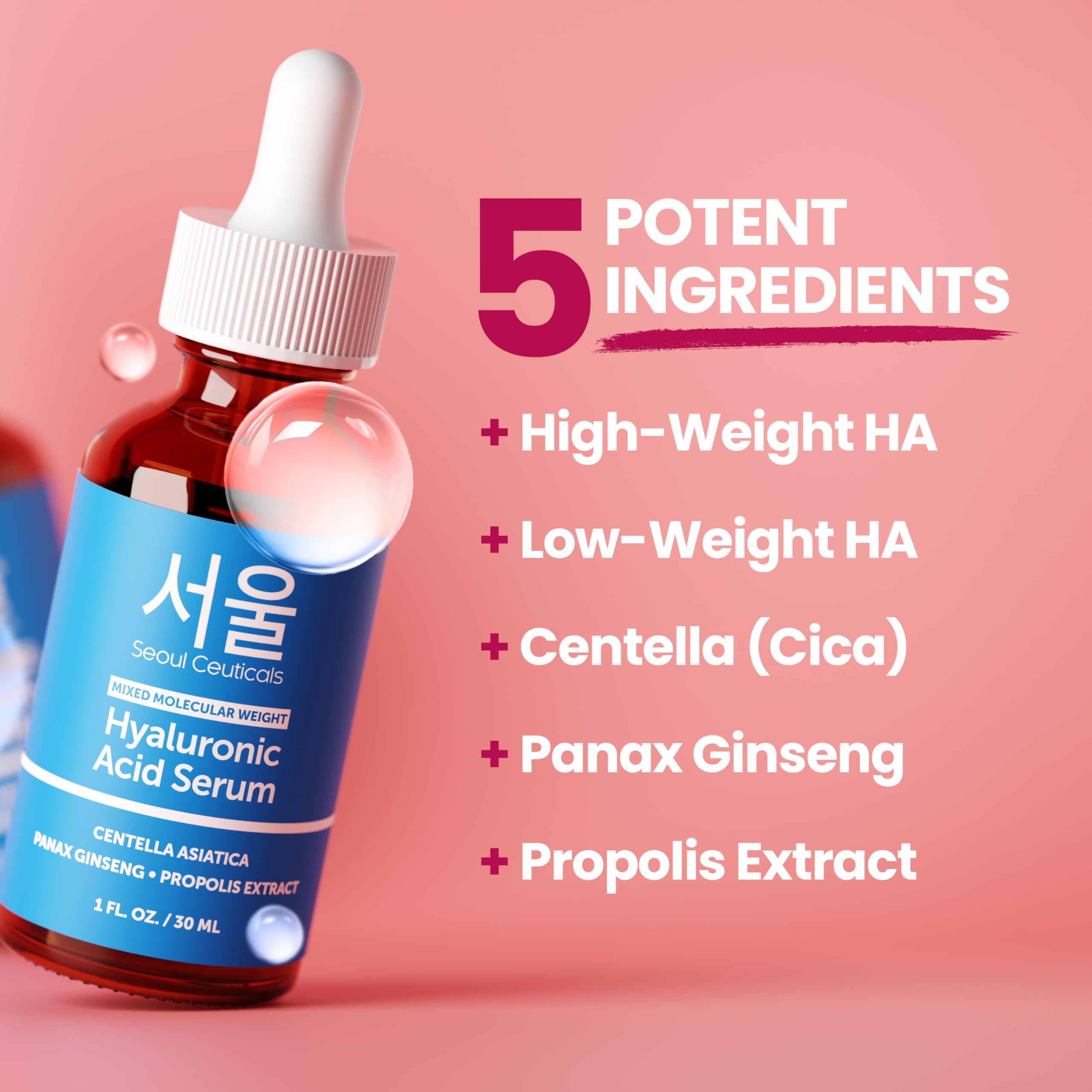 Propolis SeoulCeuticals visage-nourrissant: antioxydants et protection légère.