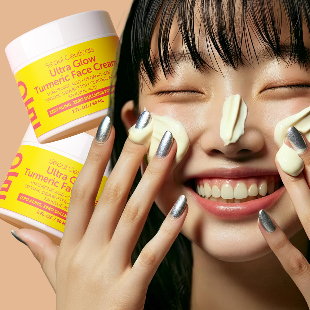 SeoulCeuticals Routine coréenne en 10 étapes, guide visuel d’utilisation.