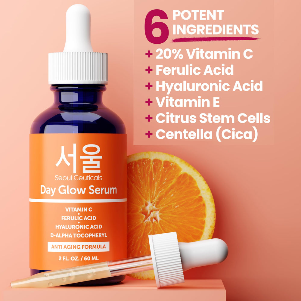 S SeoulCeuticals sérum antioxydant puissant, peut soutenir le renouvellement cutané.