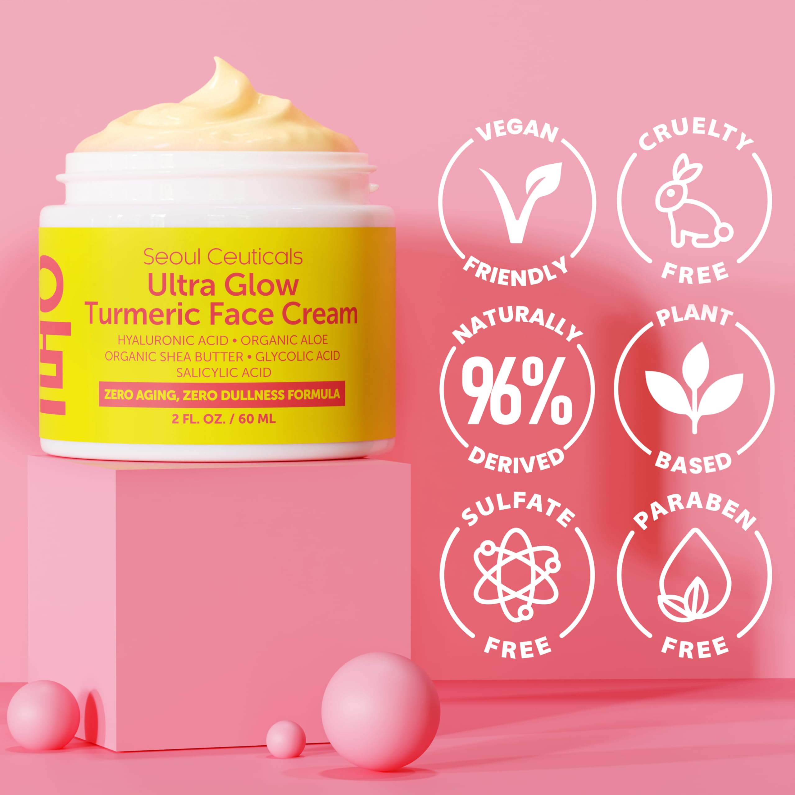 SeoulCeuticals Vitamine B5 nourrissante, formulation hydratante et douce.