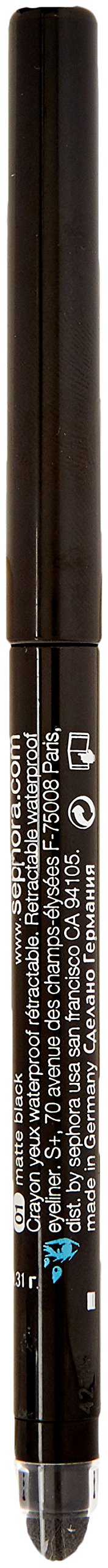 SEPHORA Collection Affûtage intégré crayon yeux, pointe fine prête à l’emploi.
