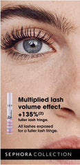 SEPHORA Collection Big By Definition Mascara, application précise des racines aux pointes et volume.