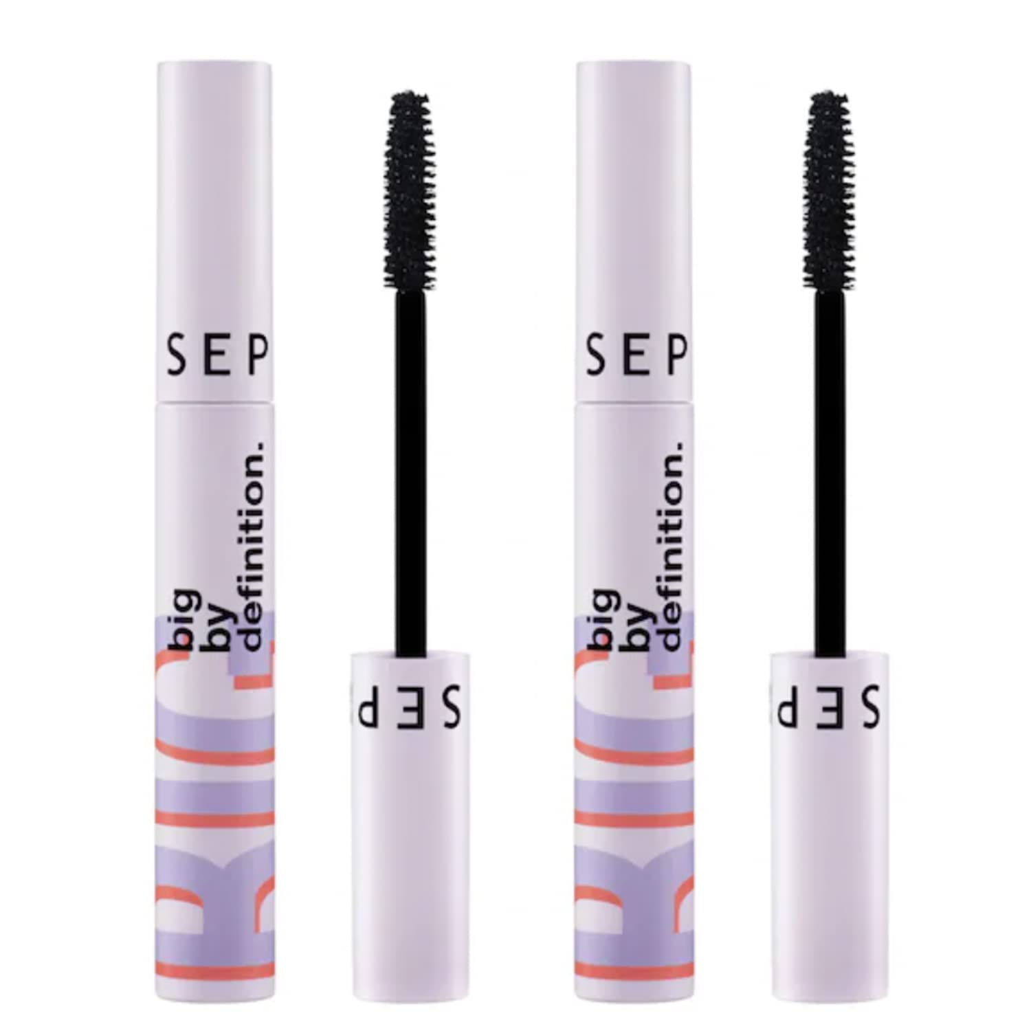 SEPHORA Collection Big By Definition Mascara, brosse droite pour définition précise.