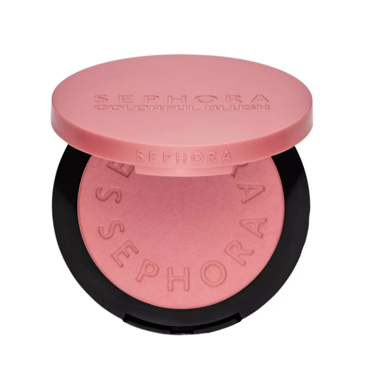 SEPHORA COLLECTION Colorful Blush 01 Shame On You, rouge poudre, rehausse les pommettes pour un teint naturel.