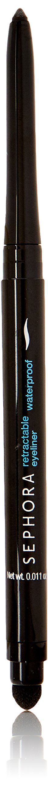 SEPHORA Collection Crayon yeux rétractable noir mat, tracé net et tenue longue.