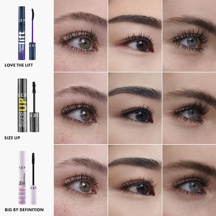 Mascara Big By Definition de Sephora Collection, apporte volume et définition nettes.