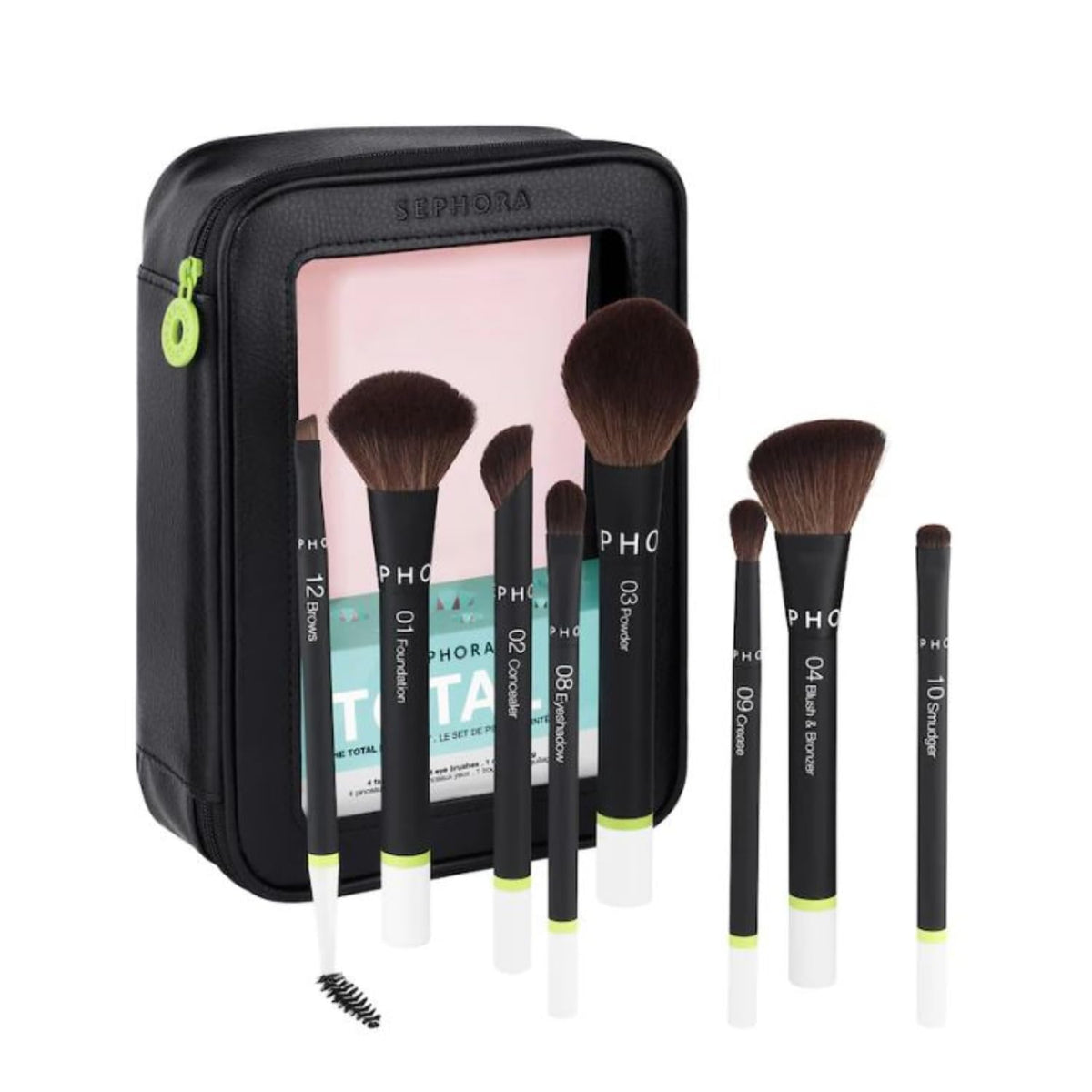 Pinceaux SEPHORA Favoris pour le visage, application homogène et précise.