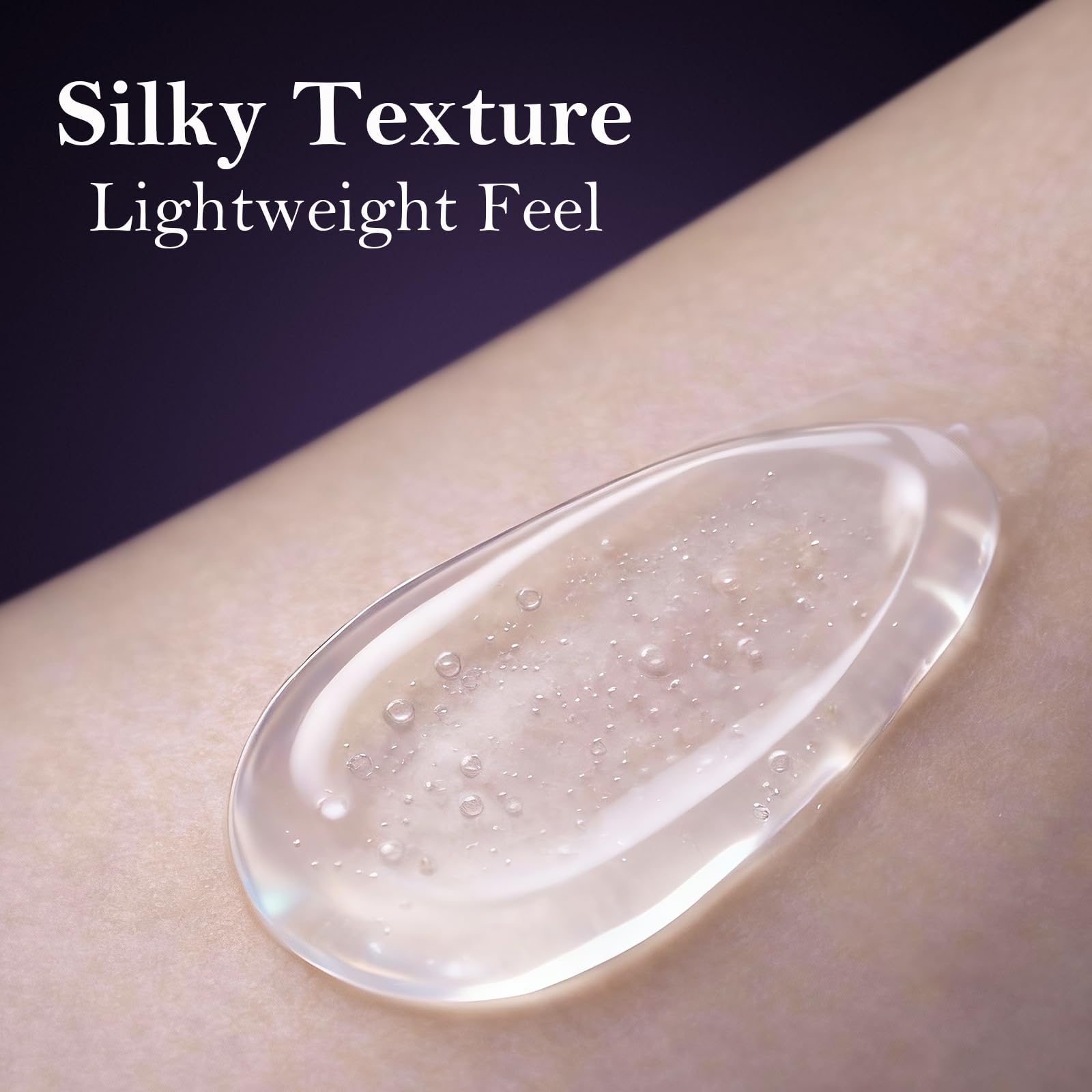 Teint unifié et lumineux avec SerenSkin, amélioration progressive du teint.