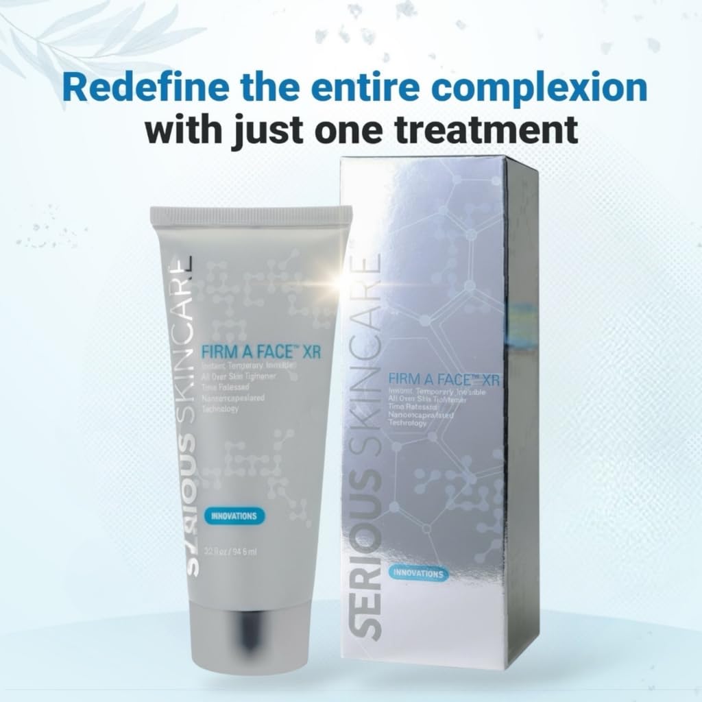 Serious Skincare Firm A Face XR: application rapide sur le visage pour un fini lisse