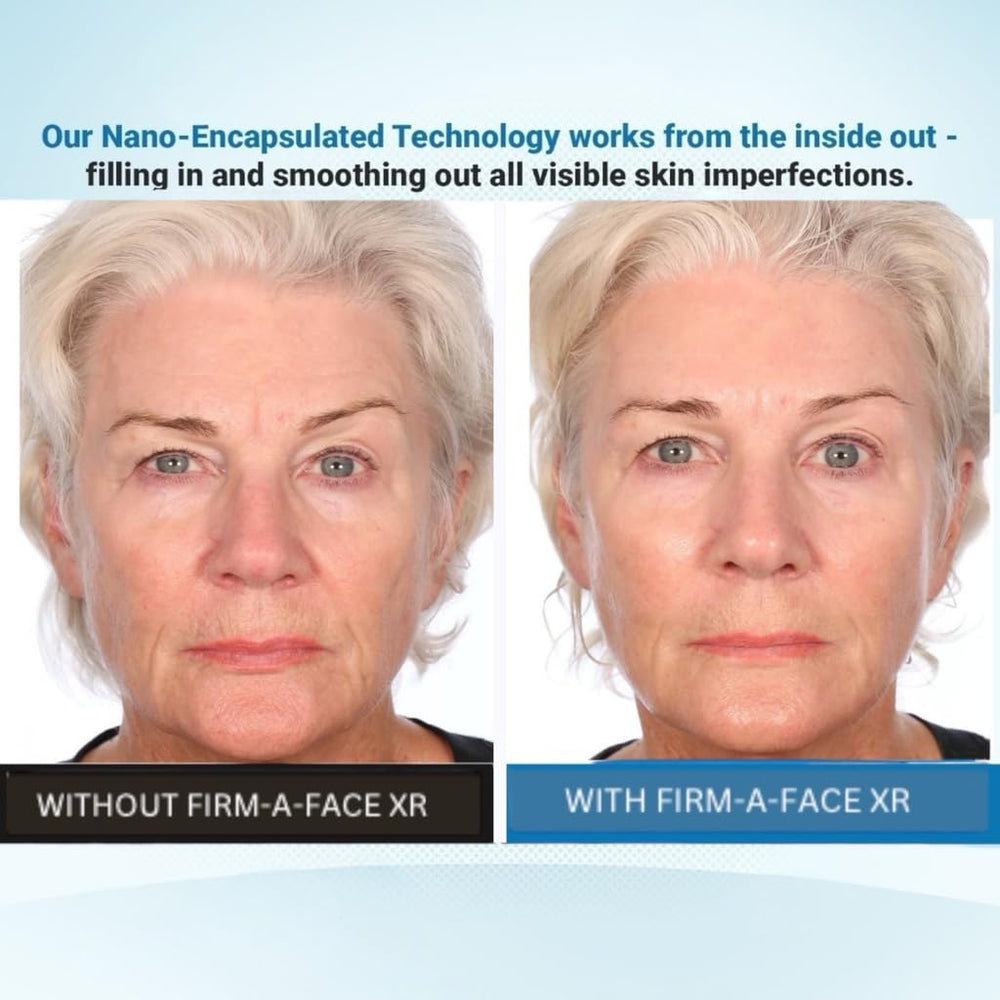 Serious Skincare Firm A Face XR: texture crème qui lisse temporairement la peau
