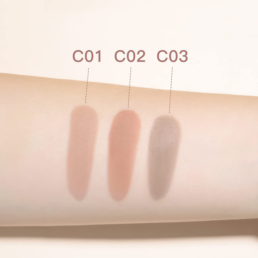 SERSEUL poudre contour texture soyeuse — application lisse pour un visage sculpté.