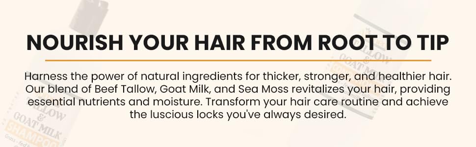 Regarnissage potentiel des cheveux grâce à la formule nourrissante.