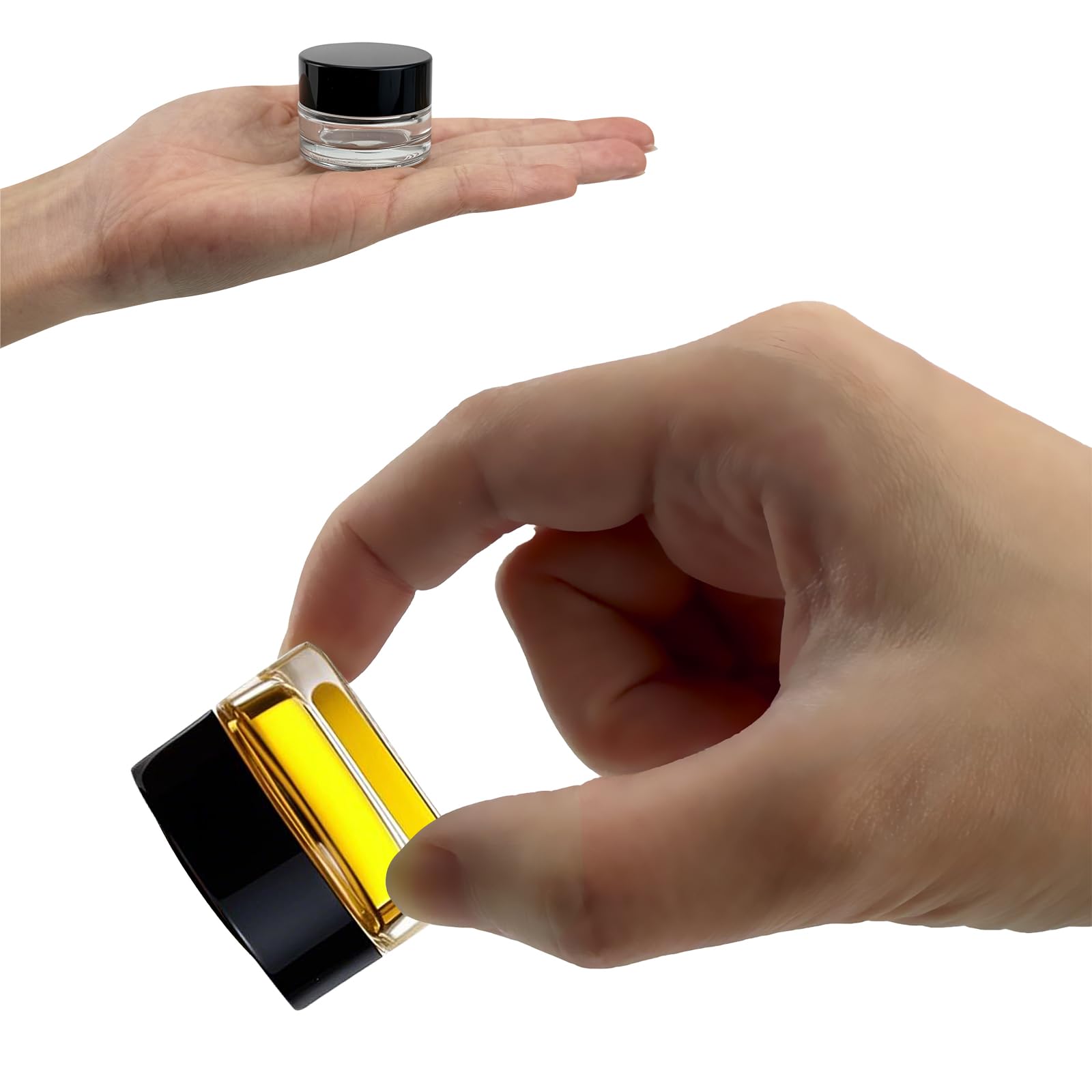 Pot Seuqhck en verre 5 ml pour voyage, compact et léger.