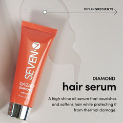 SEVEN Diamant Sérum Cheveux – anti-frizz et contrôle du frisage.
