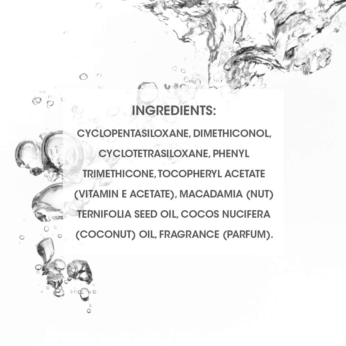 SEVEN Diamant Sérum Cheveux – texture légère qui n'alourdit pas les longueurs.