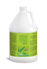 Gel Seven Minerals Aloe Vera, bouteille 128oz, hydratant et apaisant pour visage et peau.