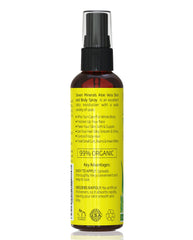 Seven Minerals Aloé Vera Spray, provenance du Texas sud pour des ingrédients purs.