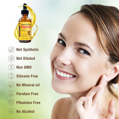 Huile vitamine E Seven Minerals pour cicatrices et amélioration légère de l’apparence.