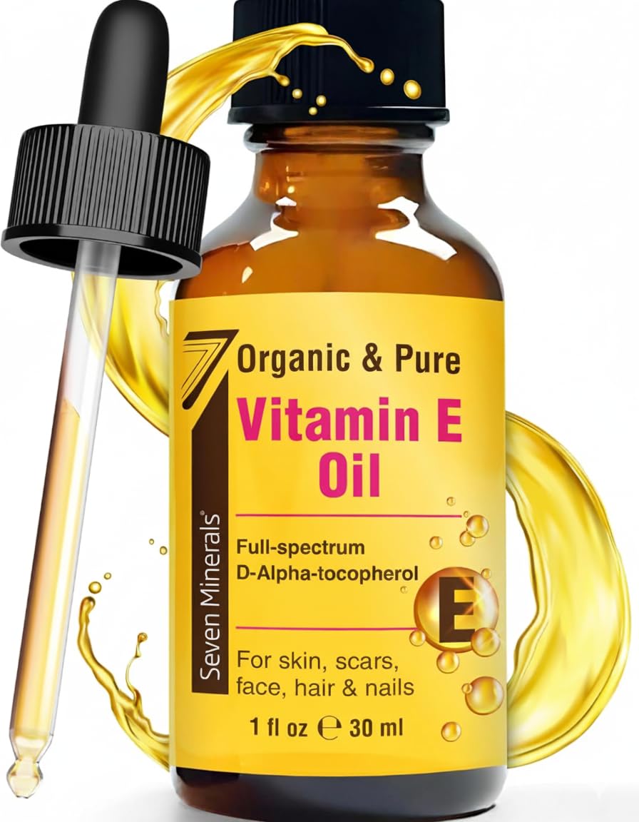 Protection antioxydante et soin nourrissant avec l’huile Vitamin E Seven Minerals.