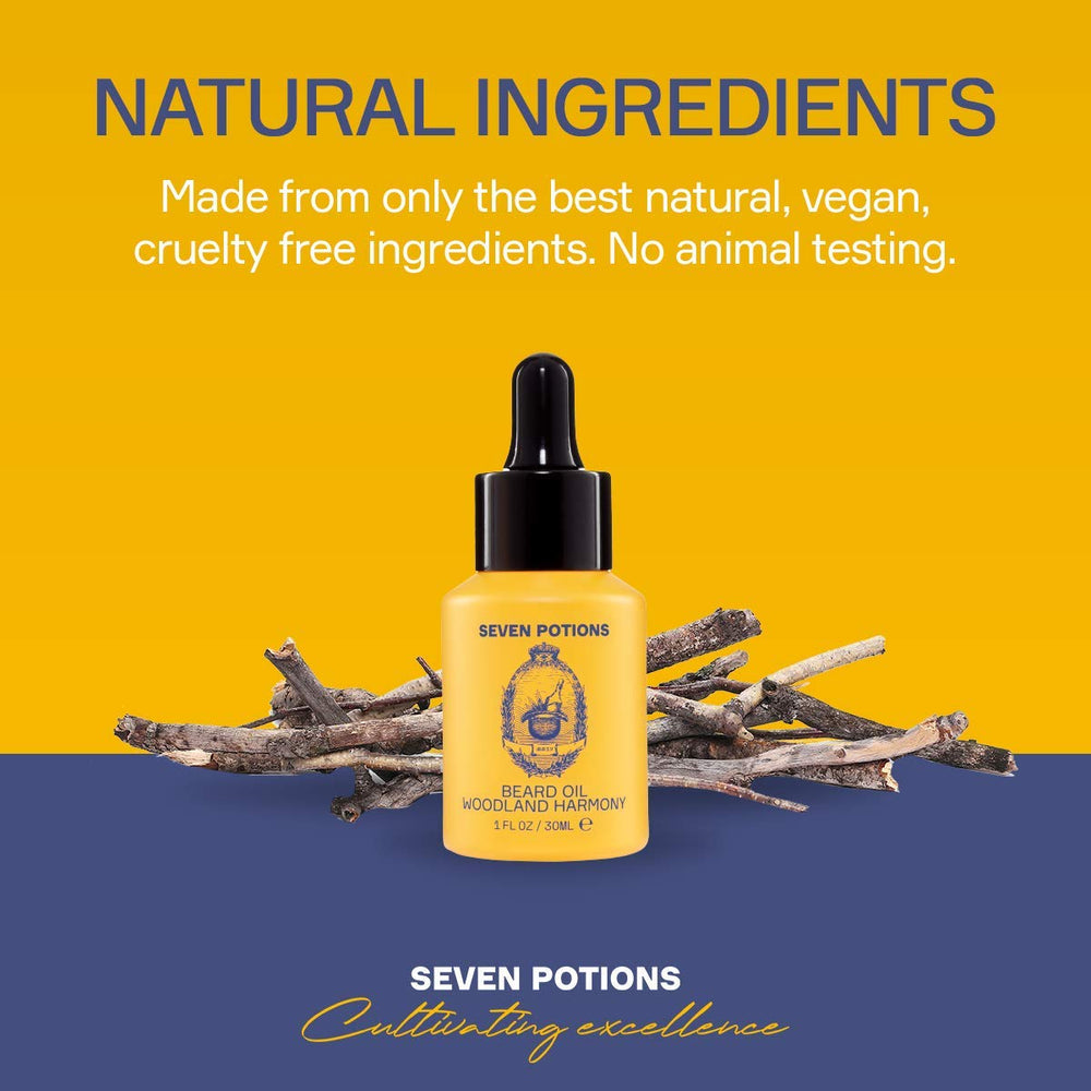 SEVEN POTIONS — Idéale avec baume pour barbe parfaitement conditionnée