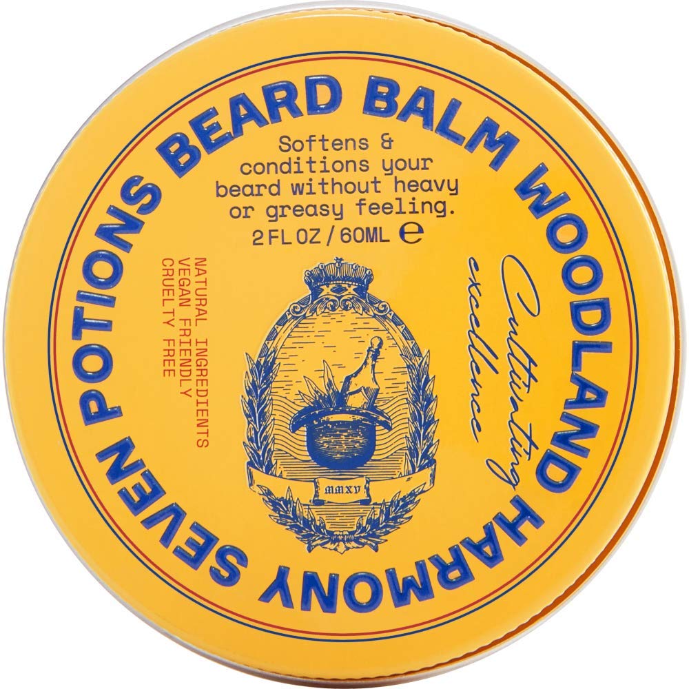 SEVEN POTIONS Baume Barbe Bouteille: soin naturel pour barbe douce et hydratée