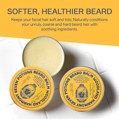 SEVEN POTIONS Baume Barbe Texture Crème: application facile et toucher soyeux