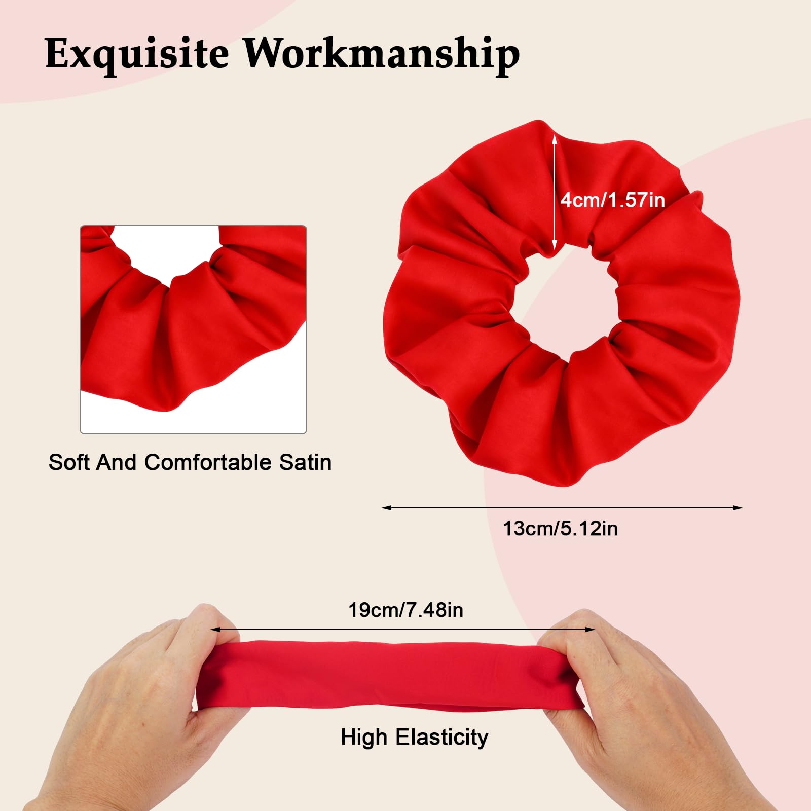 Détail du tissu satin rouge SEVEN STYLE pour douceur et brillance